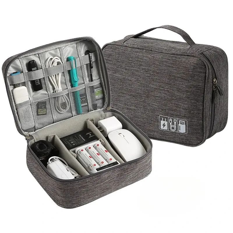 Tech Accessories Kit - Cable Storage Bag Waterproof Digital Electronic