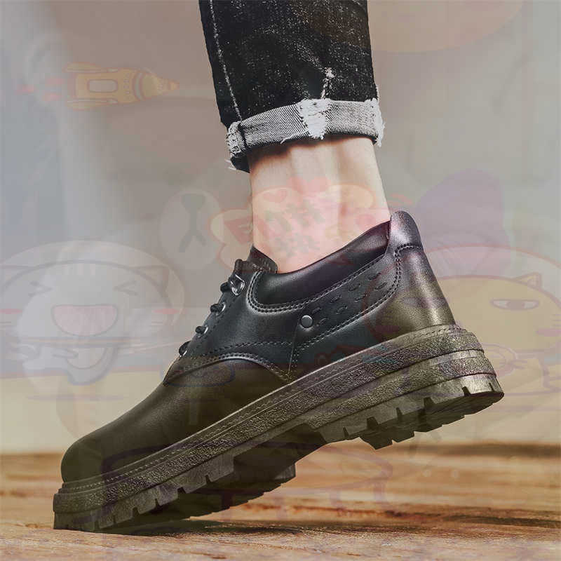 Useful Tech Accessories Gifts For Husband - Dark Natural Leather Fashion Trainers Tennis