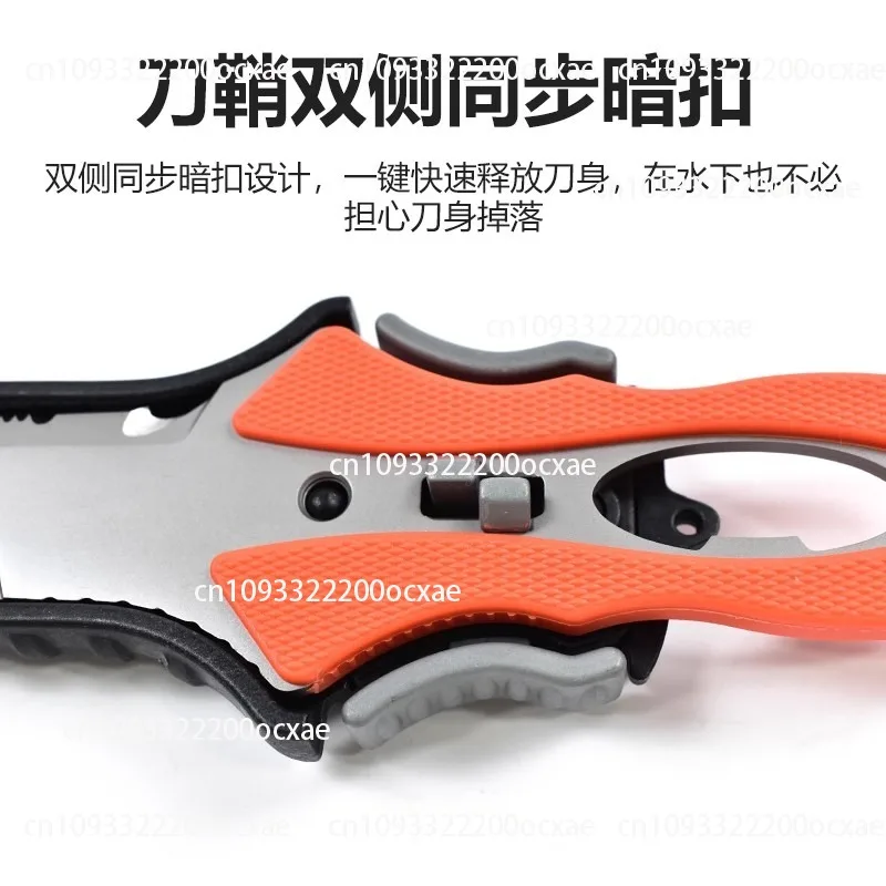 Tech Diving Accessories - Water Rescue Knife Outdoor Rope Cutter