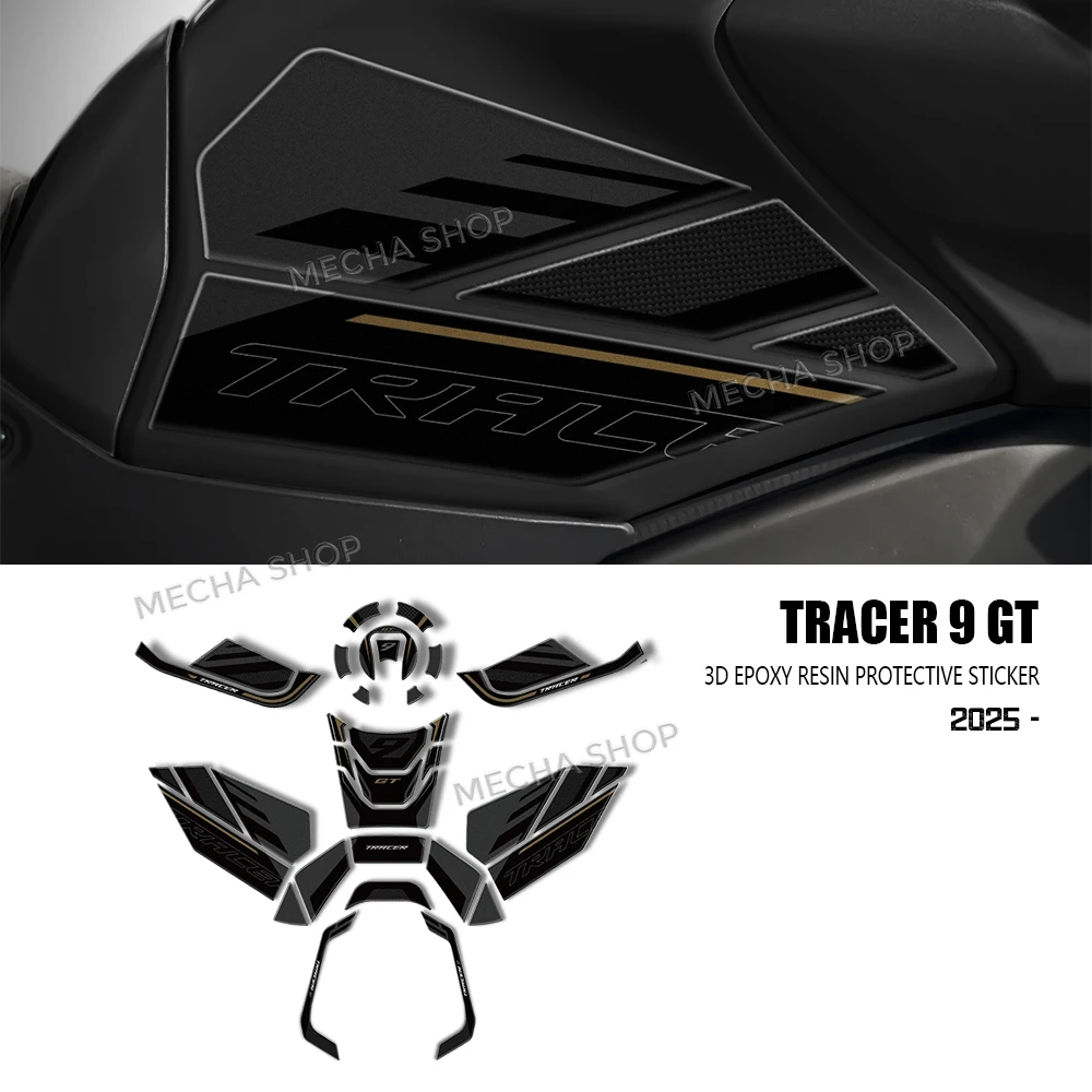 Tech Accessories Kit - Motorcycle Accessories 3D Resin Sticker Protection