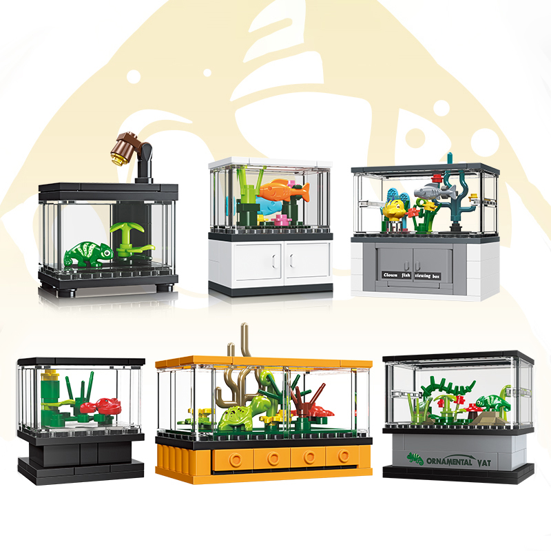 Fish Tank Building Blocks Set  - Tech Diving Accessories ulasan dan harga