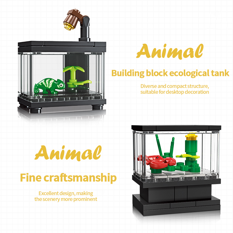 Fish Tank Building Blocks Set  - Tech Diving Accessories ulasan dan harga