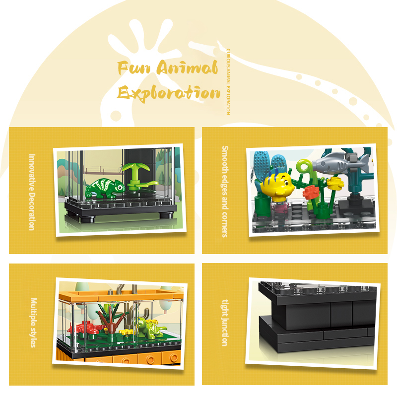 Fish Tank Building Blocks Set  - Tech Diving Accessories ulasan dan harga