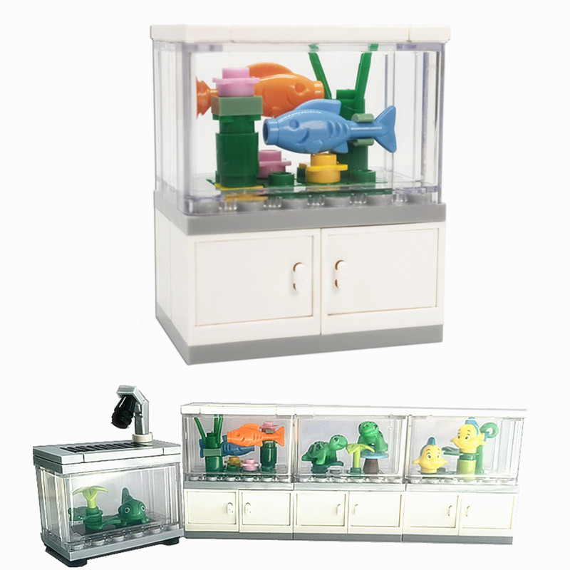 City Friends Fish Tank Buildin - Tech Diving Accessories ulasan dan harga