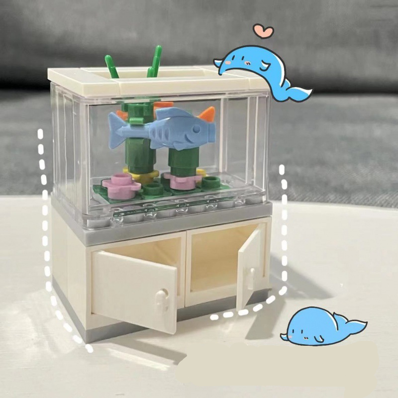 City Friends Fish Tank Buildin - Tech Diving Accessories ulasan dan harga