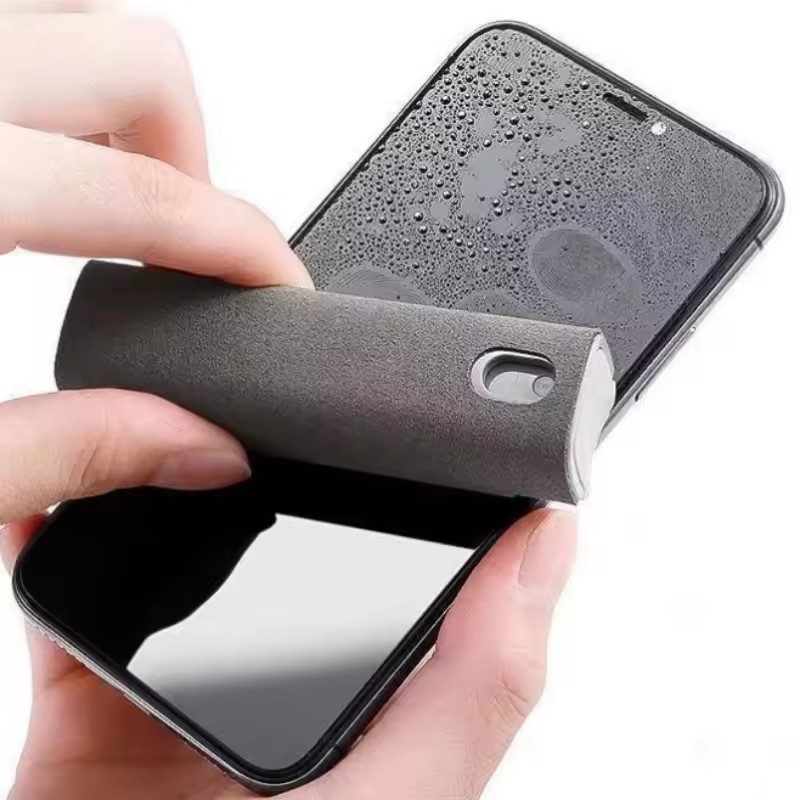2in1 Microfiber Screen Cleaner - Screen Cleaner Spray ulasan dan harga