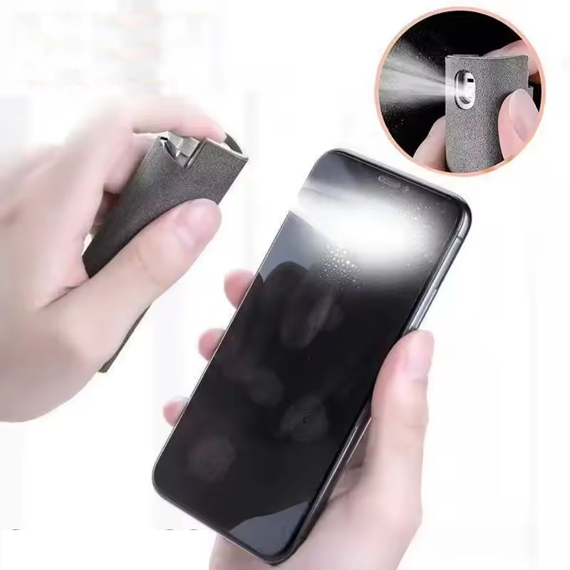 2in1 Microfiber Screen Cleaner - Screen Cleaner Spray ulasan dan harga