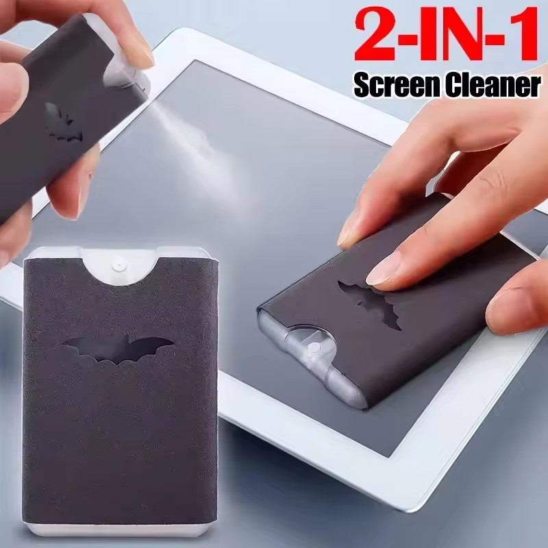 2in1 Microfiber Screen Cleaner - Screen Cleaner Spray ulasan dan harga