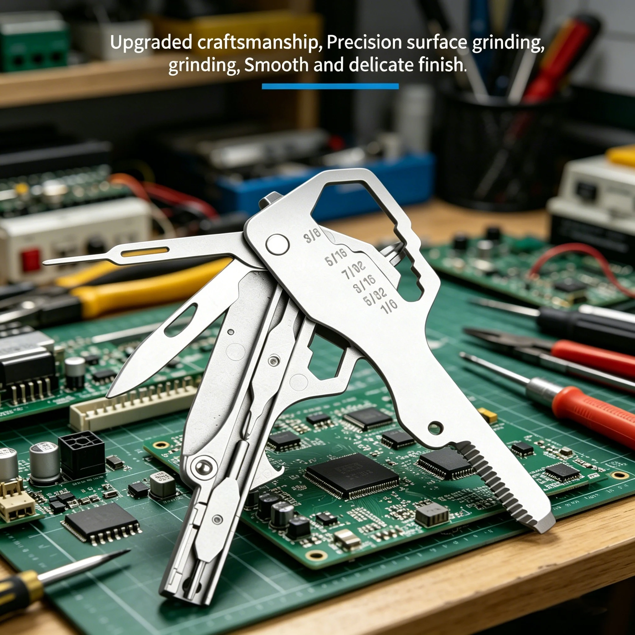 Multi-Function Keychain EDC To - Tech Accessories Kit ulasan dan harga