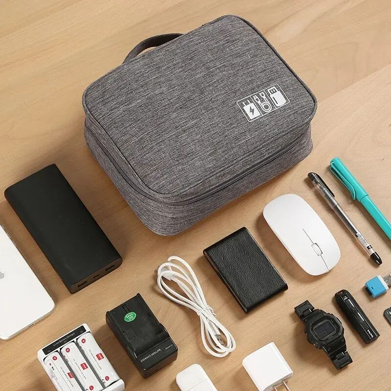 Cable Storage Bag Waterproof D - Tech Accessories Kit ulasan dan harga