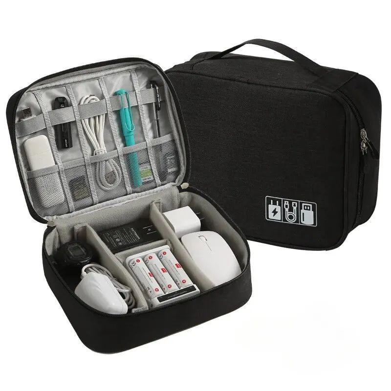 Cable Storage Bag Waterproof D - Tech Accessories Kit ulasan dan harga
