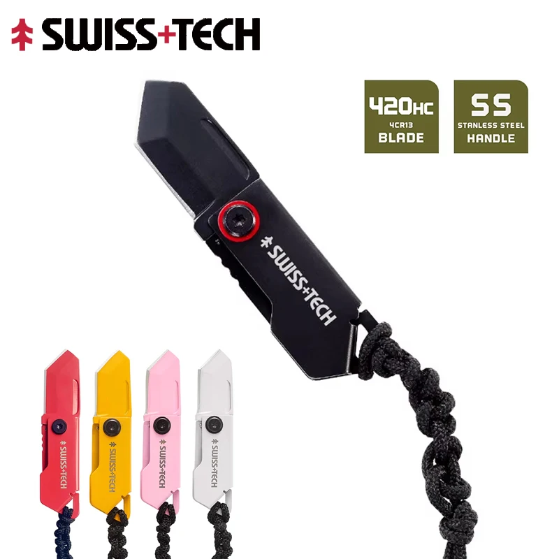 SWISS TECH Mini Pocket Knife F - Tech Accessories Kit ulasan dan harga