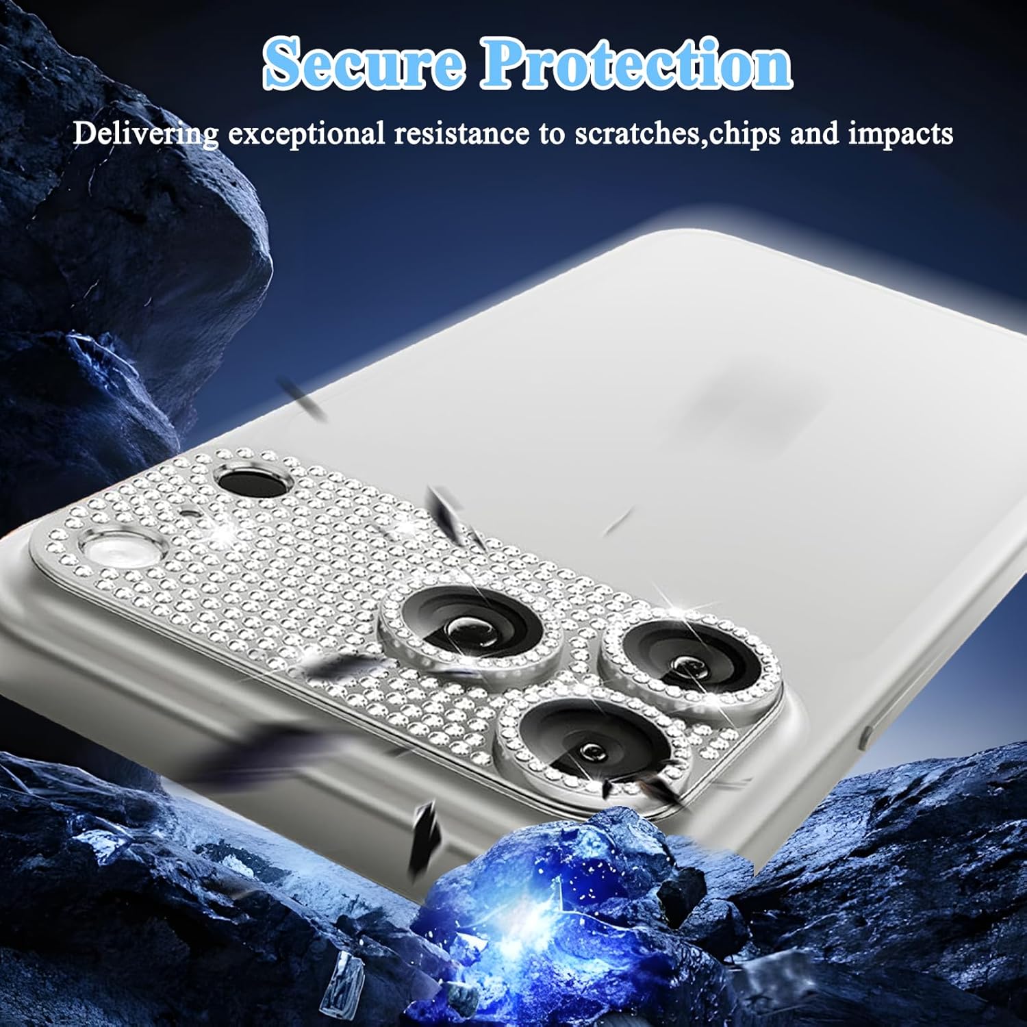 Glitter Diamond Camera Lens Pr - Tech Accessories Phone ulasan dan harga
