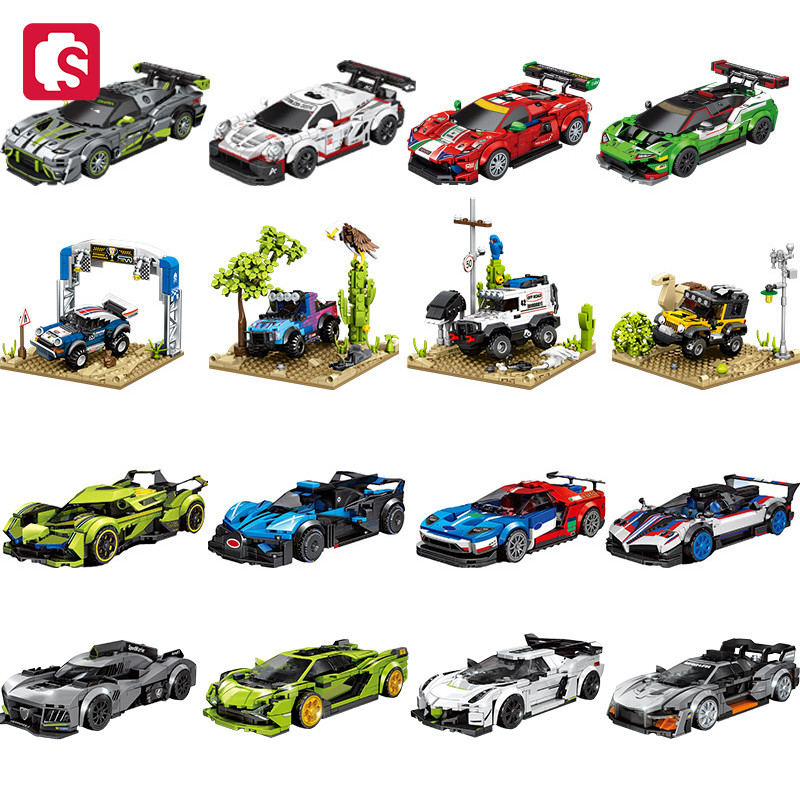 SEMBO Sports Car Building Bloc - Tech Diving Accessories ulasan dan harga