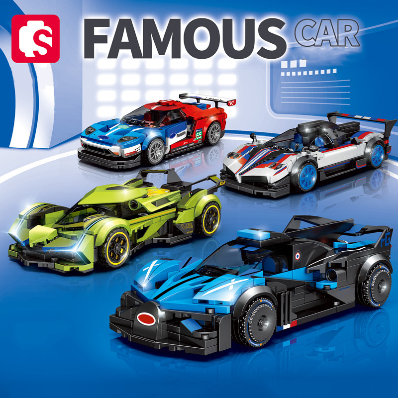 SEMBO Sports Car Building Bloc - Tech Diving Accessories ulasan dan harga