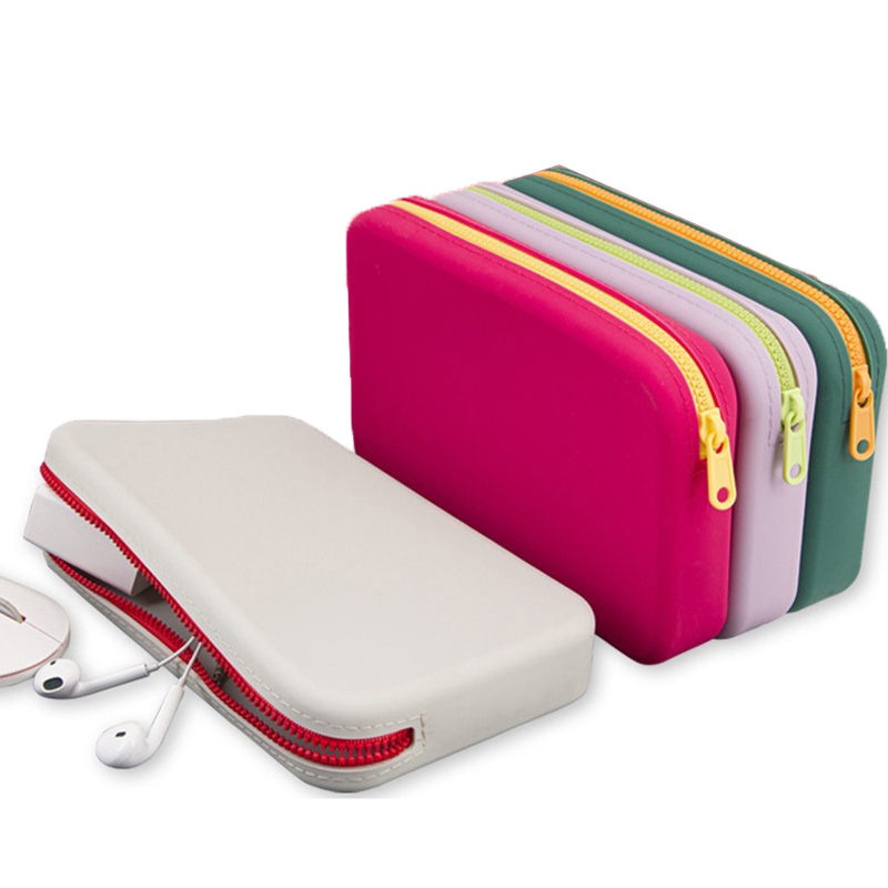 Square Silicone Cosmetic Stora - Tech Accessories Kit ulasan dan harga
