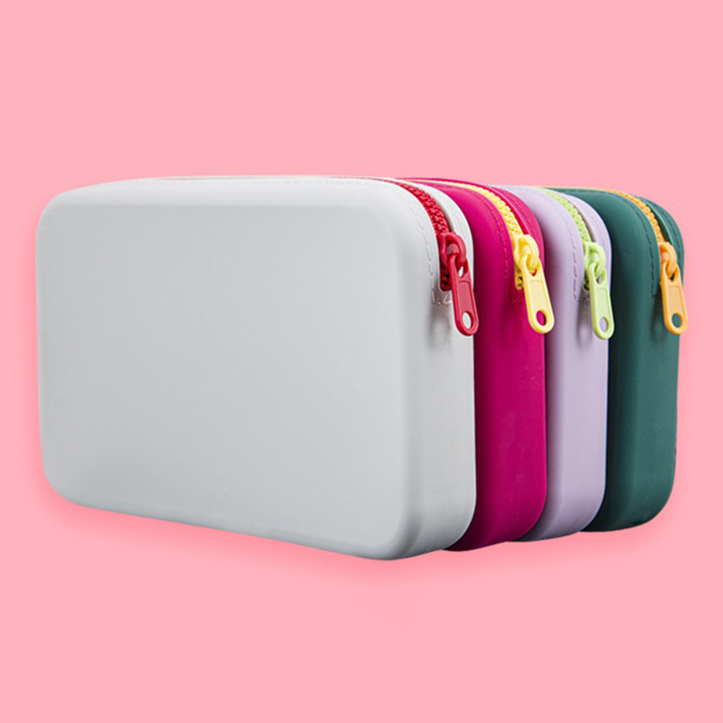 Square Silicone Cosmetic Stora - Tech Accessories Kit ulasan dan harga