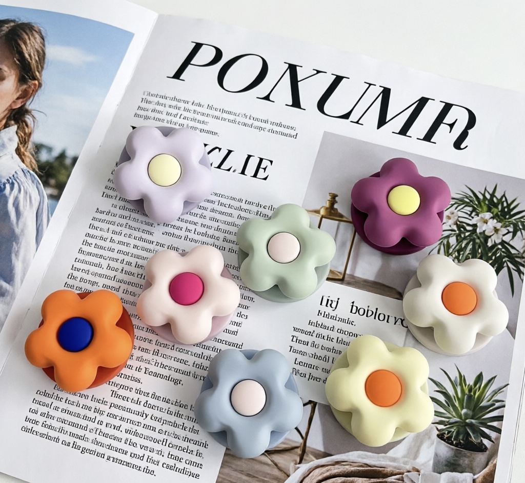Flower Magnetic Pop Socket Air - Tech Accessories Phone ulasan dan harga