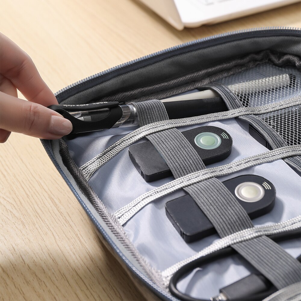 Cable Storage Bag Waterproof D - Tech Accessories Case ulasan dan harga