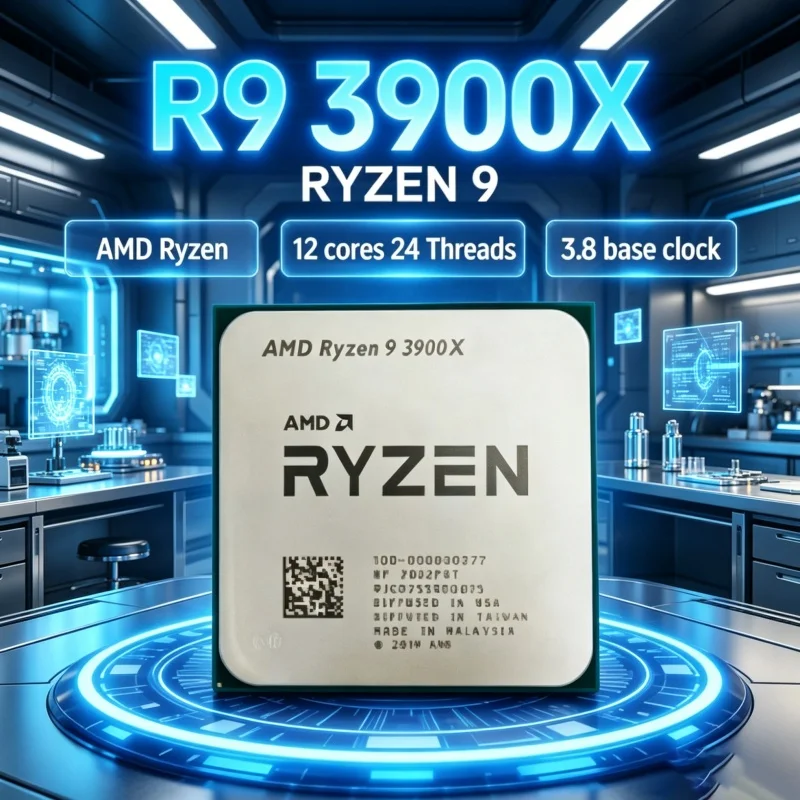 AMD Ryzen 9 3900X Unlocked Pro - Amd Cpu Ryzen 9 ulasan dan harga