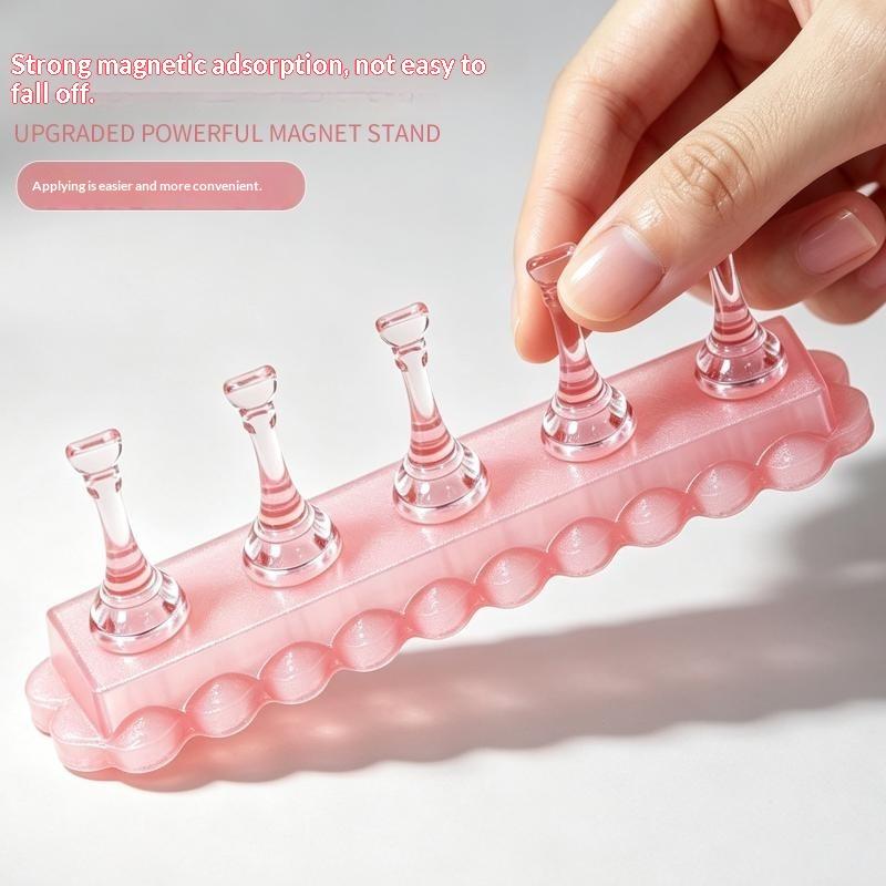 6Pcs/set Nail Holder Aurora Na - Tech Accessories Stand ulasan dan harga