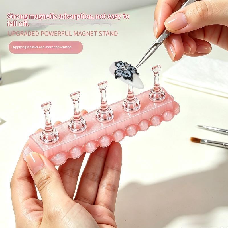 6Pcs/set Nail Holder Aurora Na - Tech Accessories Stand ulasan dan harga