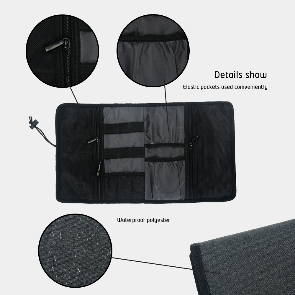 Tech Organizer Bag Cable Stora - Tech Accessories Case ulasan dan harga