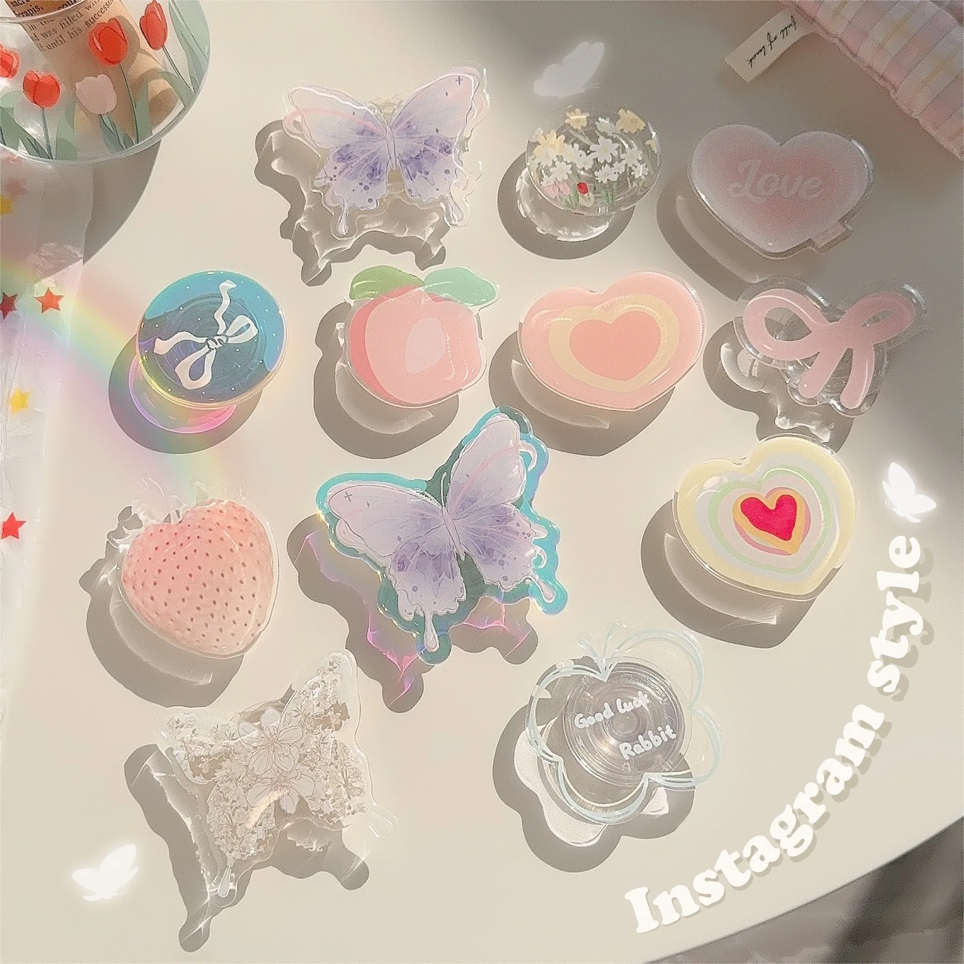 Ins Korea Girly Phone Stand Cu - Tech Accessories Phone ulasan dan harga
