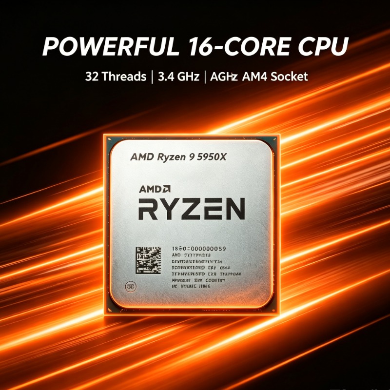 Ryzen 9 5950X 16‑Core High‑Per - Amd Cpu Ryzen 9 ulasan dan harga