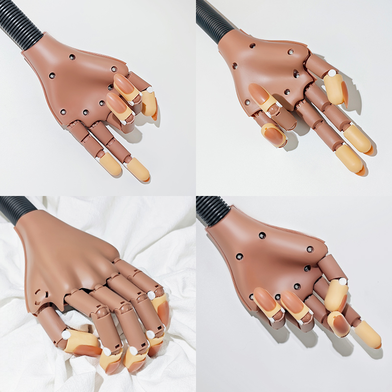 Nail Fake Practice Hand Movabl - Tech Accessories Stand ulasan dan harga