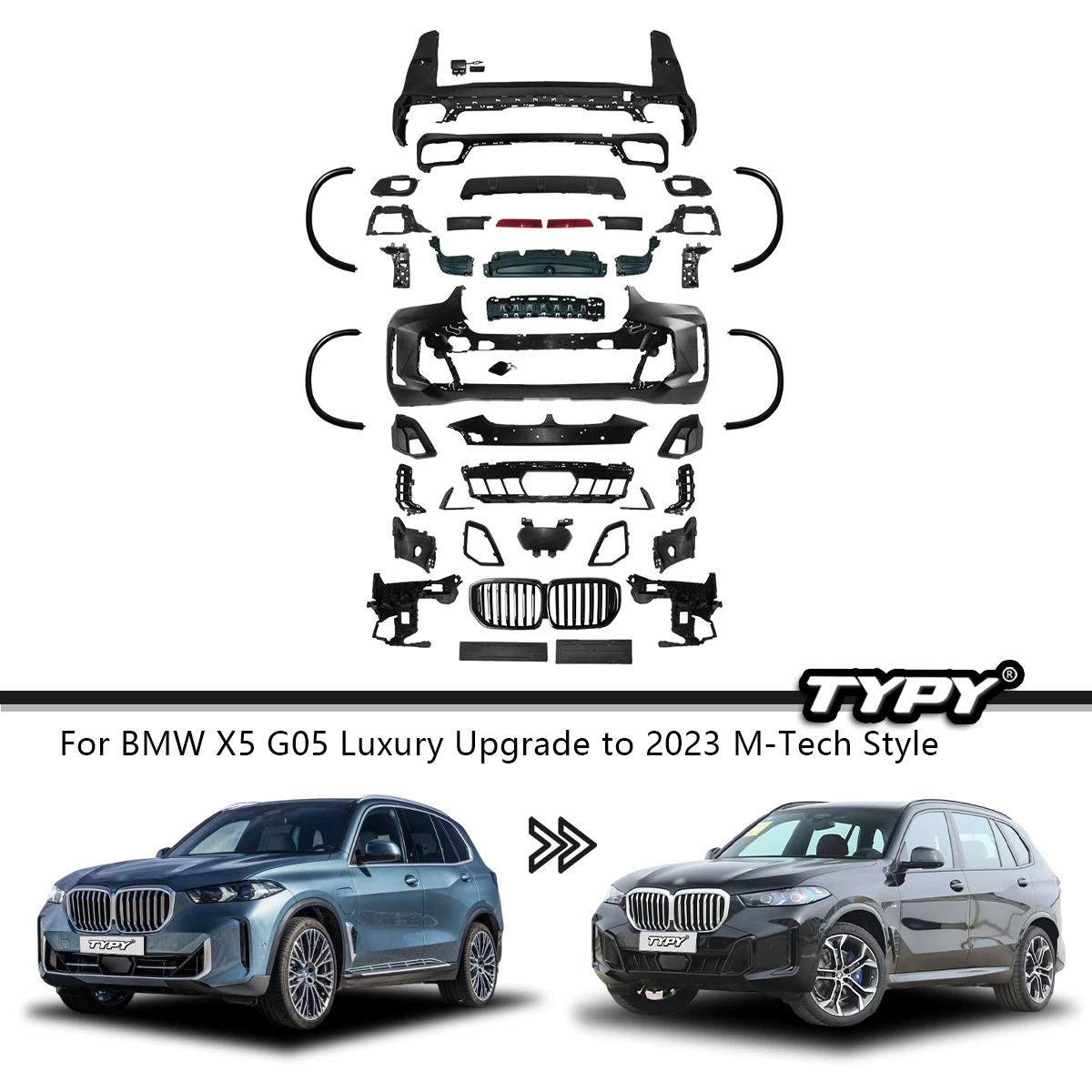 High Quality Body Kit For BMW  - Tech Accessories Kit ulasan dan harga