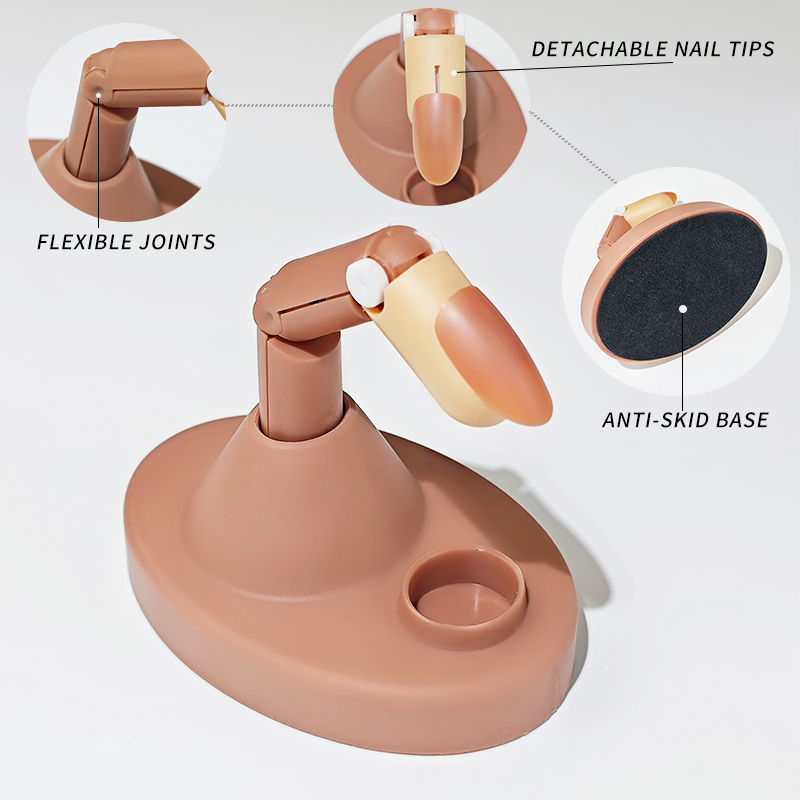 Nail Fake Practice Hand Movabl - Tech Accessories Stand ulasan dan harga