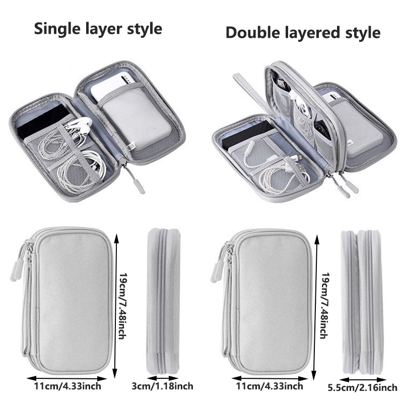 Multi-Color Portable Travel Di - Tech Accessories Case ulasan dan harga
