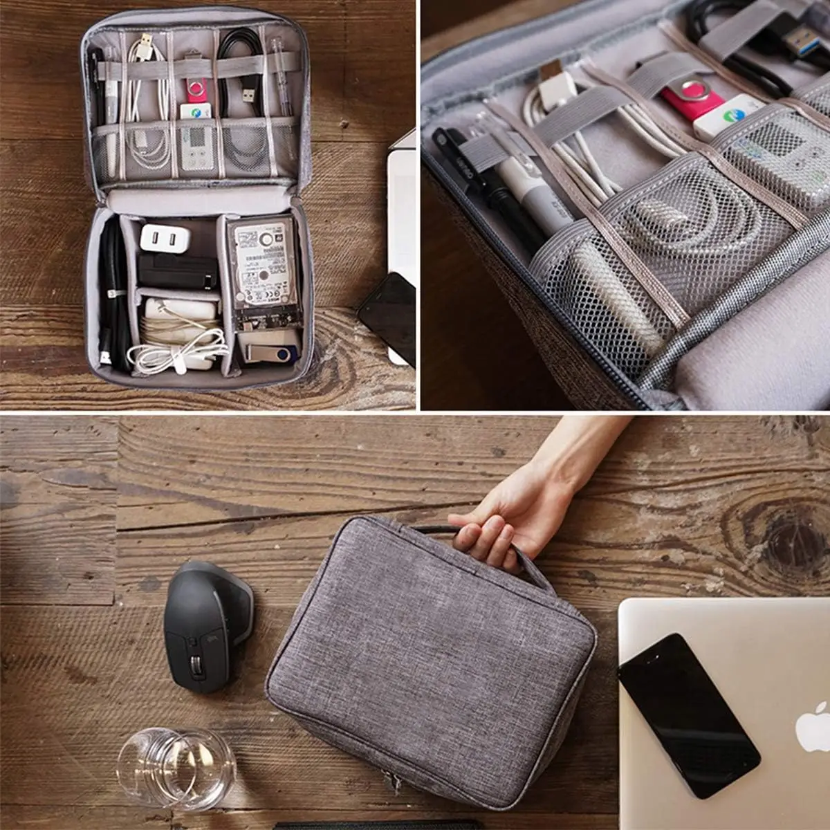 Portable Digital Storage Bag U - Tech Accessories Case ulasan dan harga